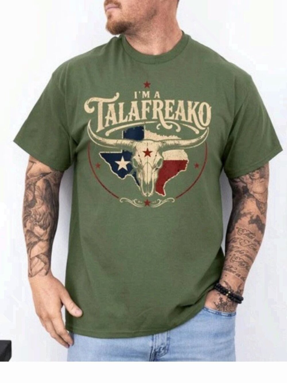 I'm a Talafreako Texas Map James Talarico US Senate 2026 Graphic Tee